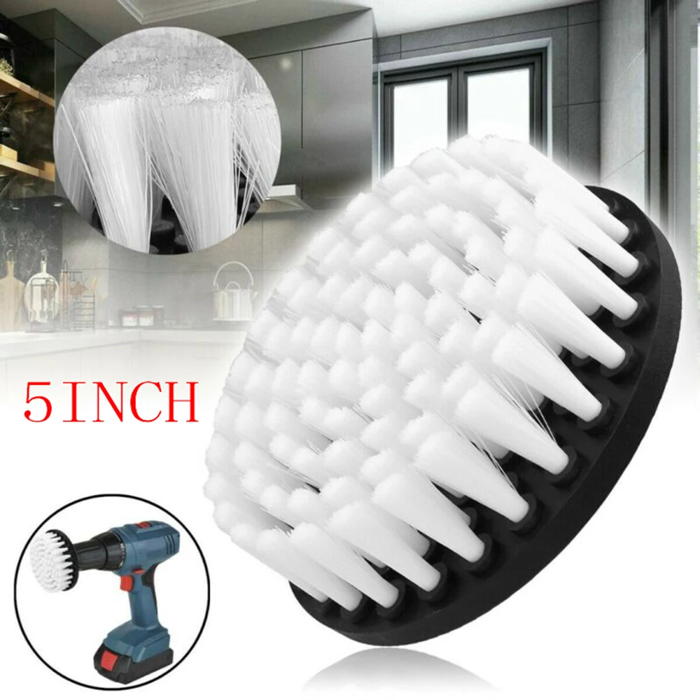 Car Cleaning Brush - ชุดทำความสะอาดแปรงขัดแบบนุ่มสำหรับทำความสะอาดพรมเบาะหนังยางรถยนต์โซฟาเฟอร์นิเจอร์ไม้