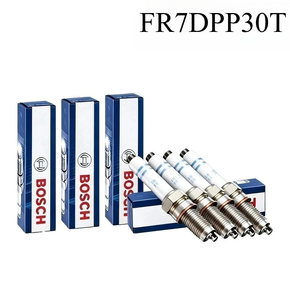 Bosch Spark Plug Platinum - หัวเทียนบ๊อชแท้ FR7DPP30T สำหรับรถยนต์ Geely 1.3L ซีดาน