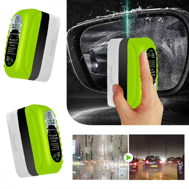 ชุดกำจัดคราบน้ำมันบนกระจกรถยนต - Car Cleaning Brush บทวิจารณ์และราคา