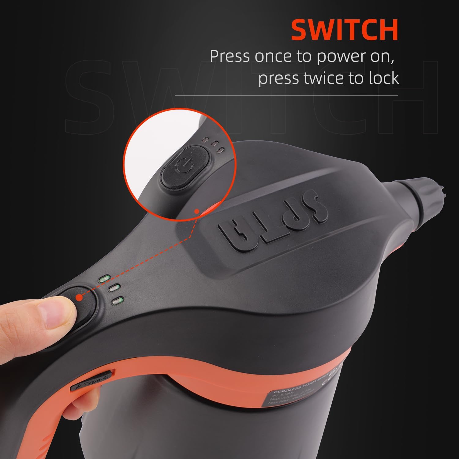 SPTA 2.25L/76 oz ไฟฟ้าความดันโ - Foam Cannon Car Wash บทวิจารณ์และราคา