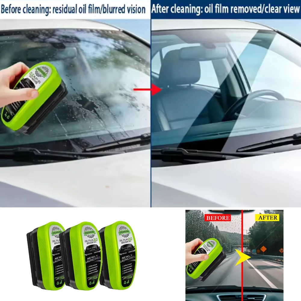 น้ำยาทำความสะอาดคราบน้ำมันกระจ - Car Cleaning Brush บทวิจารณ์และราคา